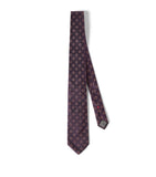 Brunello Cucinelli silk jacquard tie 150cm - British product