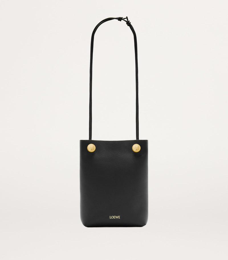 LOEWE leather Pebble cross-body bag - British product