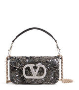 Harrods Valentino Garavani Small Embellished Locò Shoulder Bag- Buy online at McGrocer