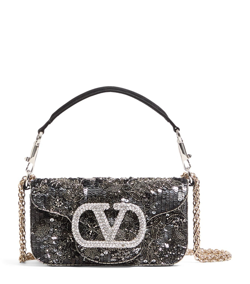 Valentino Garavani small Locò shoulder bag, imported from the UK