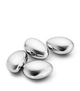 Harrods Georg Jensen Stainless Steel Ice Cube Trays Set of 4- Buy online at McGrocer