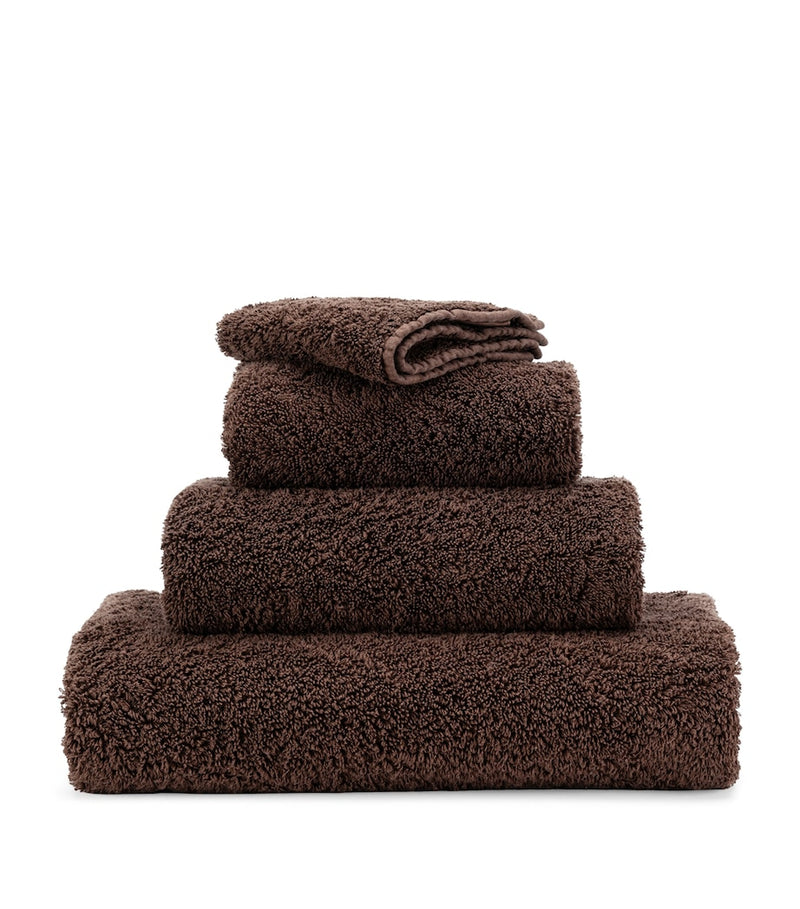 Abyss & Habidecor Super Pile face cloth 30cm x 30cm, imported from the UK