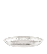 Harrods Greggio Silver Plated Georgian Bread Basket- Buy online at McGrocer
