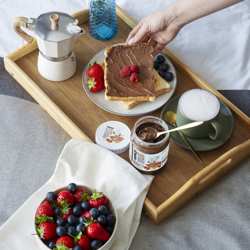 Diablo no added sugar hazelnut chocolate spread 350g - British product