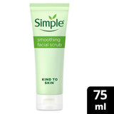 Superdrug Simple Kind to Skin Smoothing Facial Scrub 75ml- Buy online at McGrocer