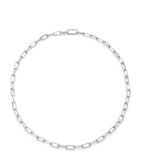 Monica Vinader sterling silver Alta mini chain necklace - British product