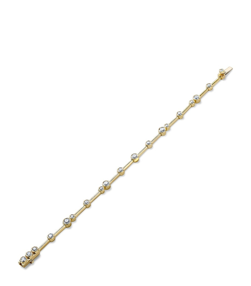Boodles Raindance bracelet yellow gold diamonds, UK version
