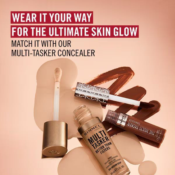 Rimmel Better Filters Light Medium Tinted Moisturiser 30ml, imported from the UK