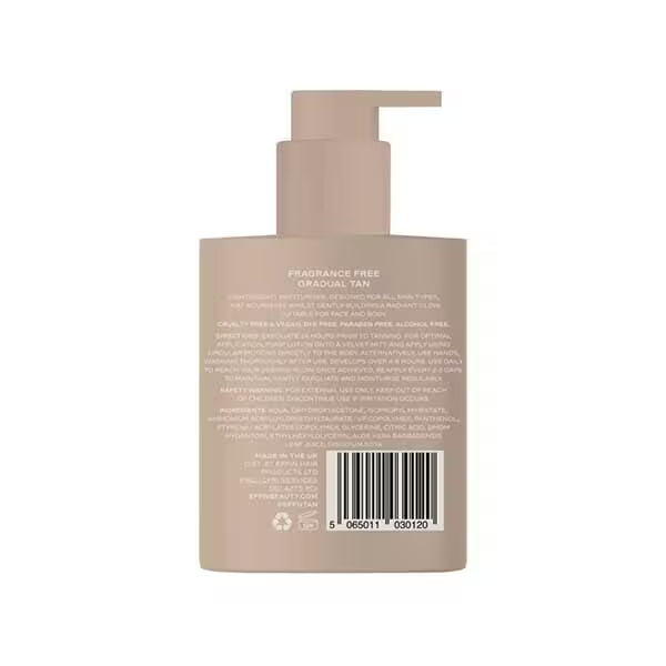 Effn Gradual Tan Gel Cream Light Medium 300ml - British product