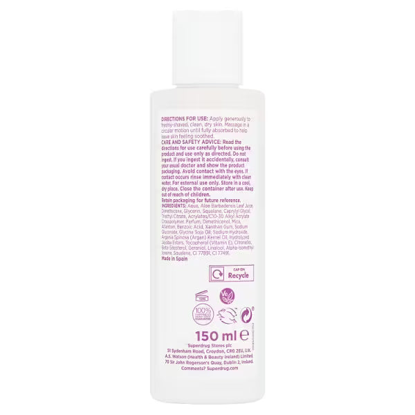 B. Legs Body Post-Shave Lotion 150ml - British product