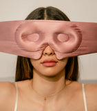 DROWSY mulberry silk lash cocoon sleep mask (British brand)