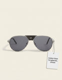 Cartier CT0034S pilot-frame sunglasses 15cm, imported from the UK