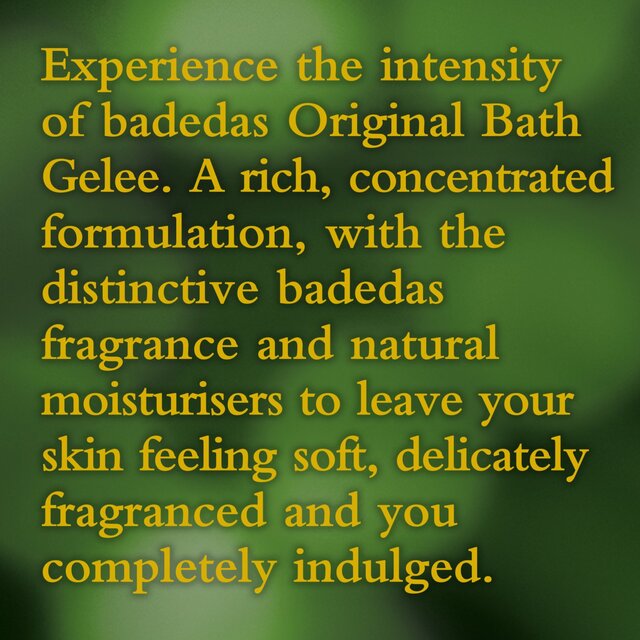 Badedas Original Bubble Bath Gelee 750ml - McGrocer