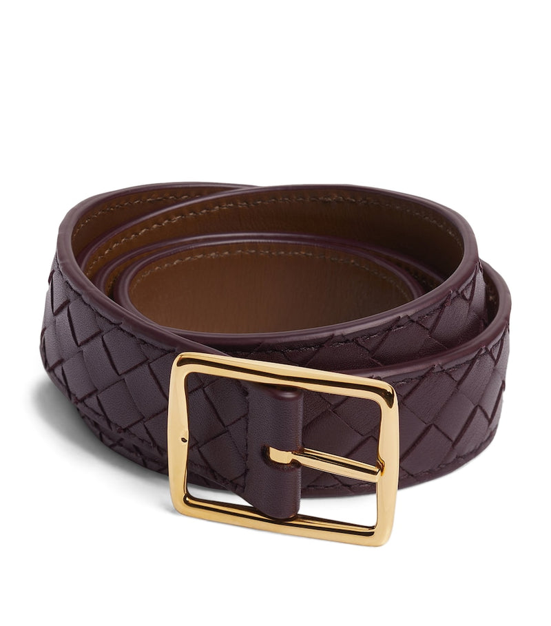 Bottega Veneta reversible leather belt 2.5cm, UK version