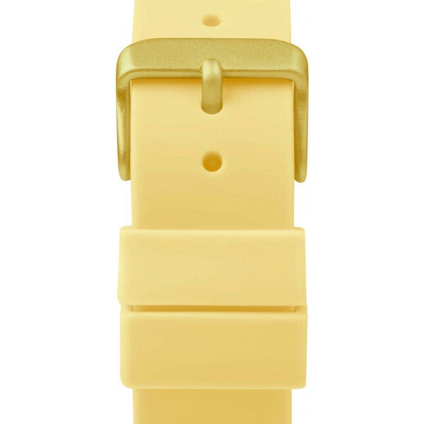 Sekonda yellow ladies palette watch with silicone strap, UK version