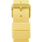 Sekonda yellow ladies palette watch with silicone strap, UK version