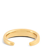LIÉ STUDIO gold-plated Emma cuff bangle, imported from the UK