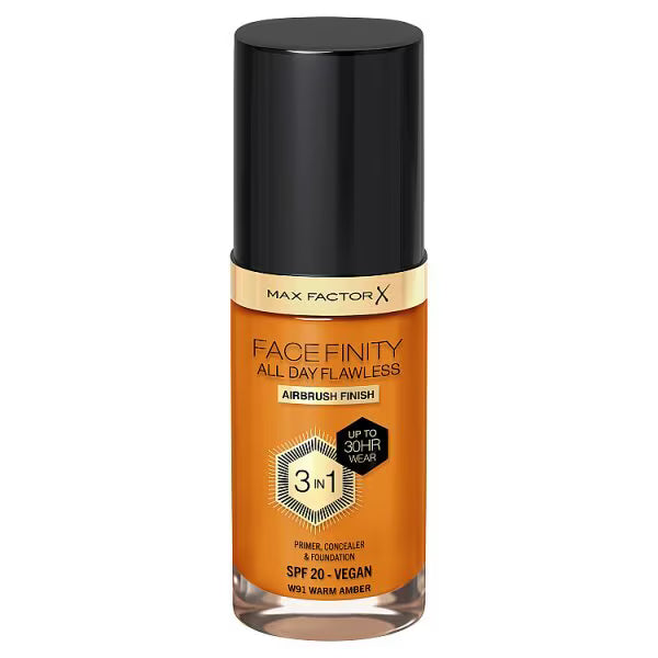 Max Factor Facefinity Flawless Foundation Fair Porcelain Liquid Makeup