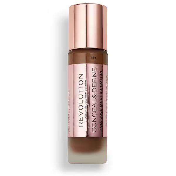 Revolution Conceal Define Foundation F15, imported from the UK