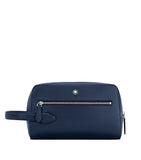 Soft Leather Organizer Pouch with Multiple Pockets, 19cm x 26cm x 3cm