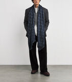 Giorgio Armani silk jacquard scarf 78x204cm, UK version