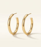Cartier LOVE hoop earrings 18kt yellow gold, imported from the UK