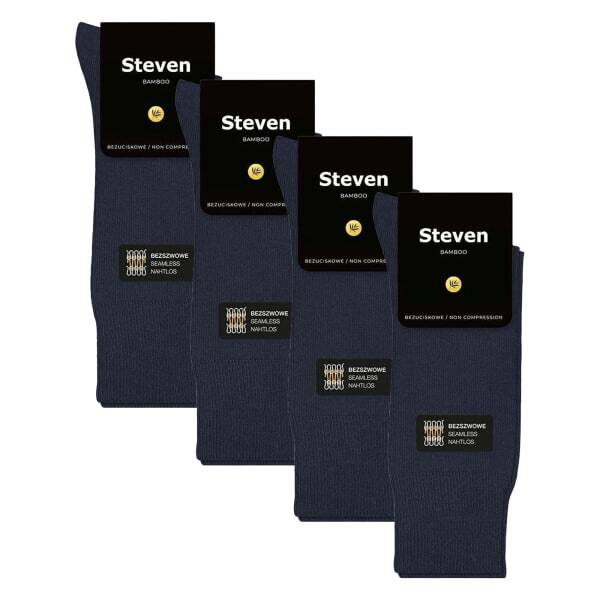 Steven men's bamboo sensory seamless socks set - British product