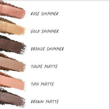 Wunderbrow Day to Night Essentials Eyeshadow Palette GOODS Superdrug