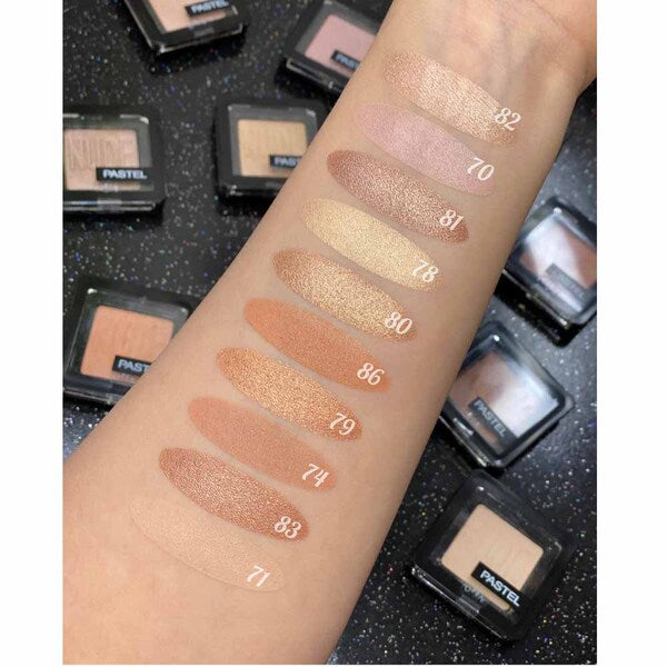 Pastel Cosmetics Nude Single Eyeshadow Shade 86 3g, imported from the UK