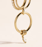 Spinelli Kilcollin Inara yellow gold diamond ring, imported from the UK
