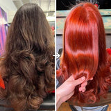Bleach London Vivid Copper Permanent Hair Dye Kit - British product