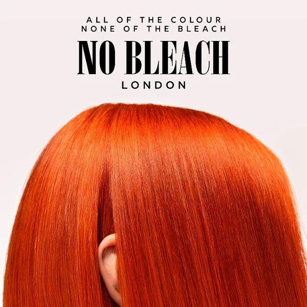 Bleach London Vivid Copper Permanent Hair Dye Kit - British product