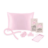 Superdrug Silver Cloud Silver Ion Infused Curl and Dream Set Pink Heatless Hair Curlers Standard Pillowcase- Buy online at McGrocer