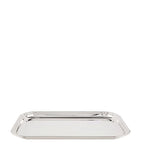 Greggio silver plated Georgian rectangular tray 39cm x 26cm, UK version