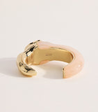Chloé pastel resin flamingo cuff bracelet, UK version
