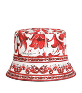 Harrods Dolce&Gabbana Cotton Majolica Print Bucket Hat- Buy online at McGrocer