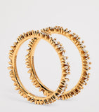 Suzanne Kalan yellow gold and diamond tech ring jackets size 8.5 (British brand)