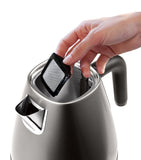 De'Longhi Distinta X kettle 1.7L stainless steel (British brand)