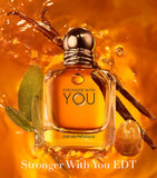 Armani Stronger With You eau de toilette 100ml, imported from the UK