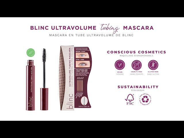 Blinc UltraVolume Tubing Mascara in Brown colour 9mL - British product