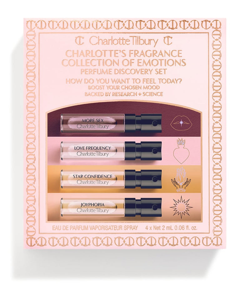 Charlotte Tilbury Star Confidence Perfume Discovery Set 4 x 2ml - British product