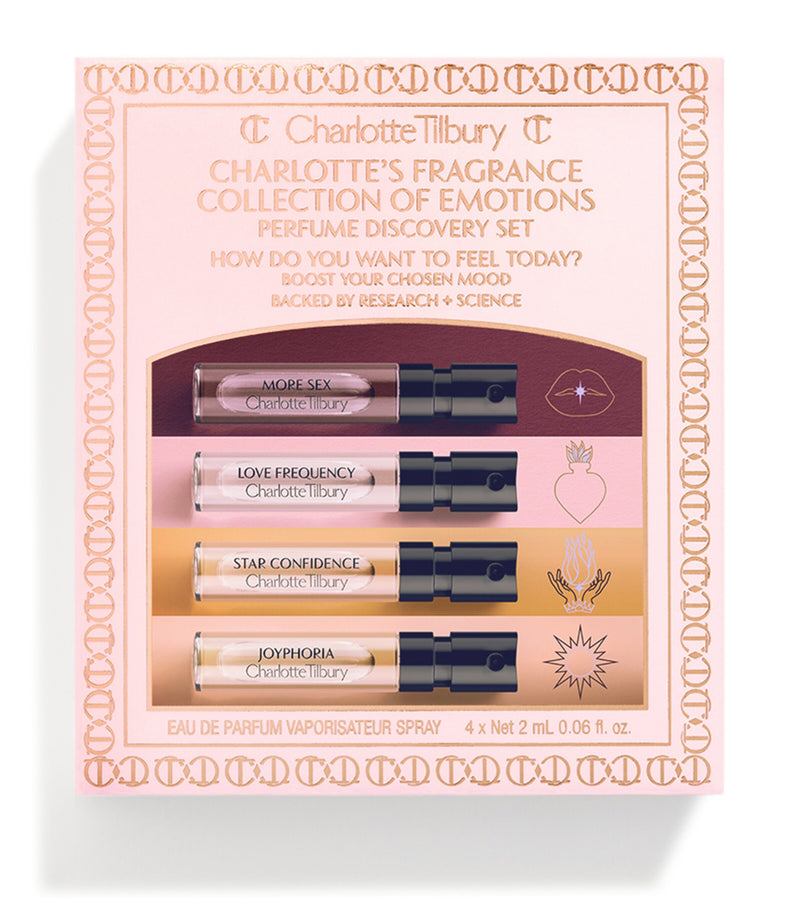 Charlotte Tilbury Star Confidence Perfume Discovery Set 4 x 2ml - British product