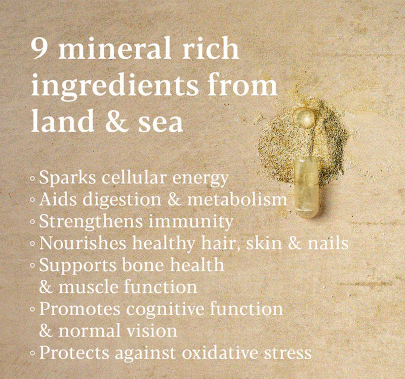 True Food Whole Minerals supplement 60 capsules, UK version
