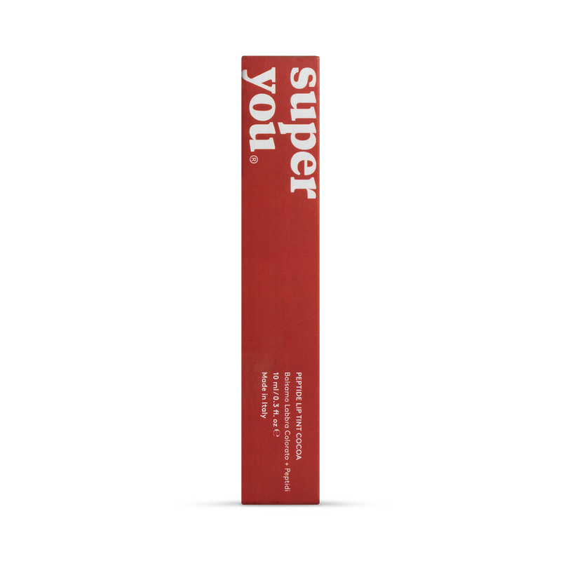 Peptide Lip Tint Cocoa lip gloss tint, imported from the UK