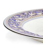 Wedgwood Florentine Marine rimmed soup bowl 23cm (British brand)