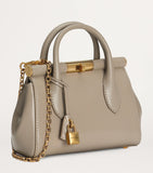 Dolce&Gabbana leather top-handle bag gold-tone hardware, imported from the UK