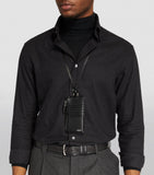 Brioni leather card holder with coin purse (British brand)