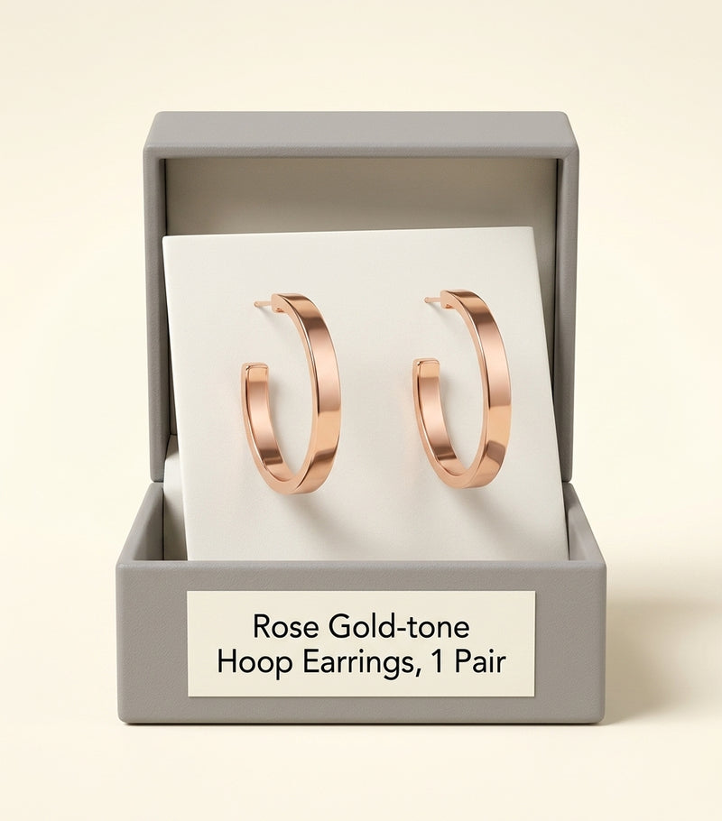 Cartier Love hoop earrings rose gold diamonds - British product