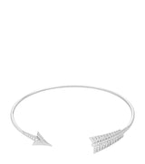 Harrods Boucheron Nature Triomphante Flèche White Gold and Diamond Choker 36cm- Buy online at McGrocer
