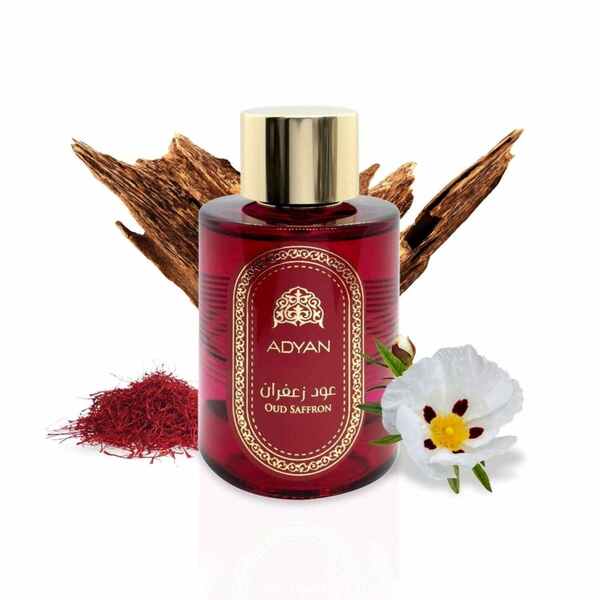 Adyan Oud Saffron eau de parfum 100ml (British brand)